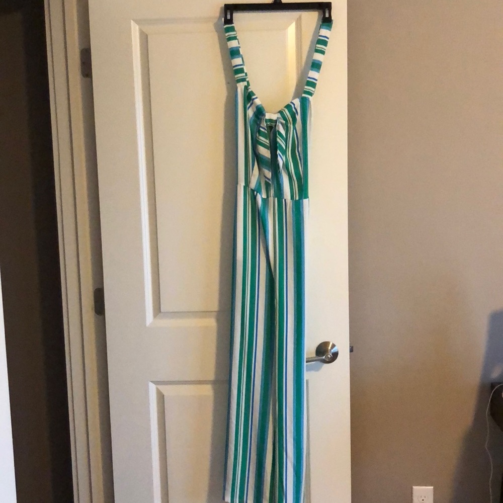 A New Day cropped striped jumpsuit .